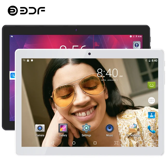  BDF Android Tablet 10 Inch 8GB RAM 128GB ROM Tablet Pc 10/Ten Core Android 9.0 1280*800 IPS Dual SI