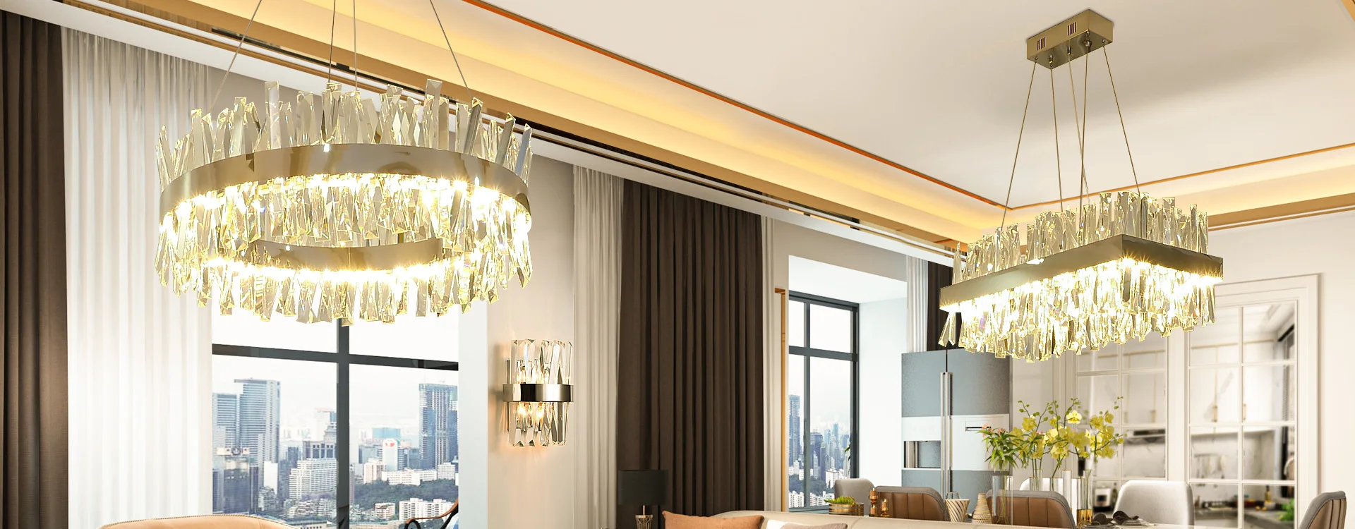 wall lamp light Style Combinations Of Modern Light Luxury Crystal Gold Wall Lamps In Bedrooms, Beds, Living Rooms, Decorative LED Lights sconce light fixture