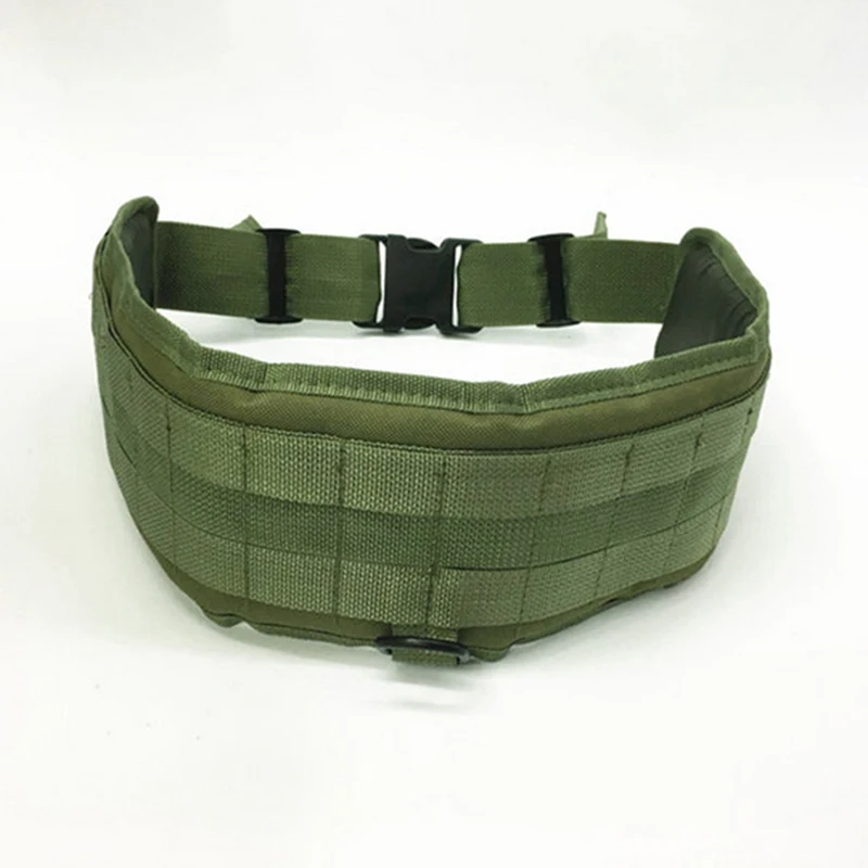 

High Quality New Adjustable Canvas Outdoor Tactical ultra-wide Combat Waistband Belt Girdle For Outdoor Sports Hunting