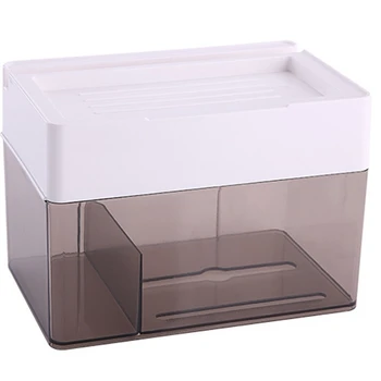 

LUDA Adhesive Multi-Function Bathroom Toilet Paper Holder Shelf Tissue Box Waterproof Holder