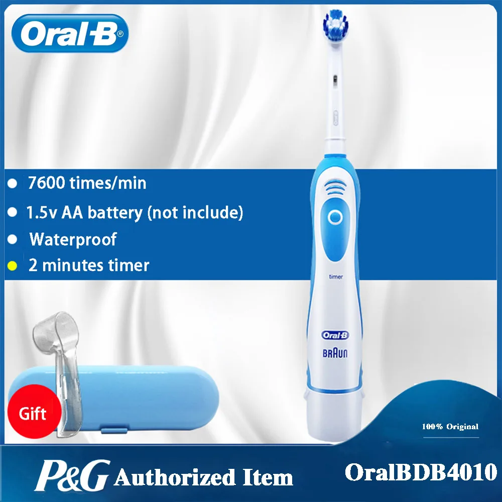 Oral B D4 Sonic Toothbrush Deep Clean Battery Vitality Tooth Brush
