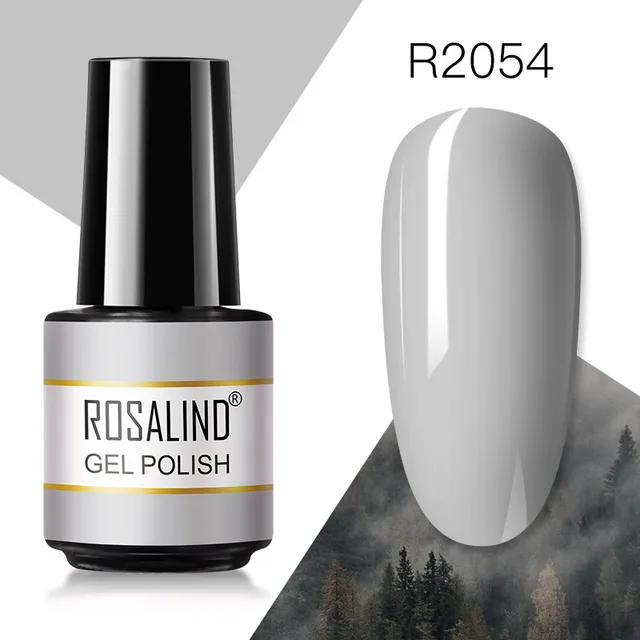 ROSALIND Gel Nail Polish 7ML Matte Base Top Coat For Soak Off Gel Polish UV LED Gel Semi Permanent Varnishes Design Nail Art RAR2054