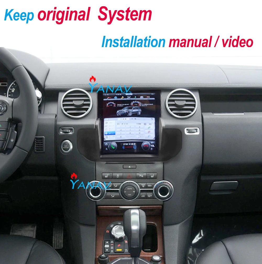 Автомобильный Радио стерео приемник GPS навигация для-Land rover discovery 4 2011