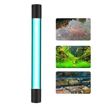 

UVC UV Disinfection Lamp Fish Tank Sterilization Light Aquarium Sterilizing Lamp Submersible UV Disinfection Light With US Plug
