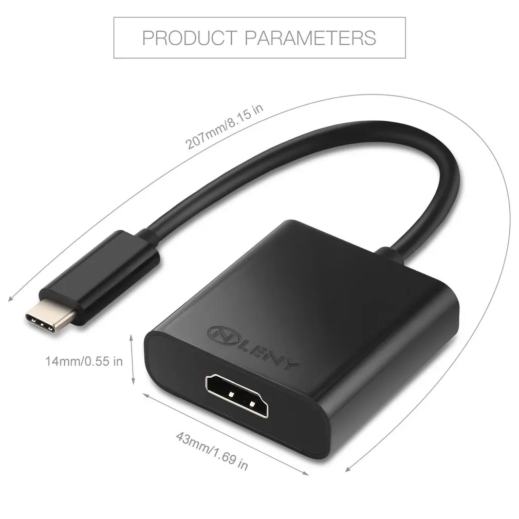 Адаптер ONLENY type-C к Hdmi Tipo C Macho Para HDMI дисплей монитор Кабо адаптер Para