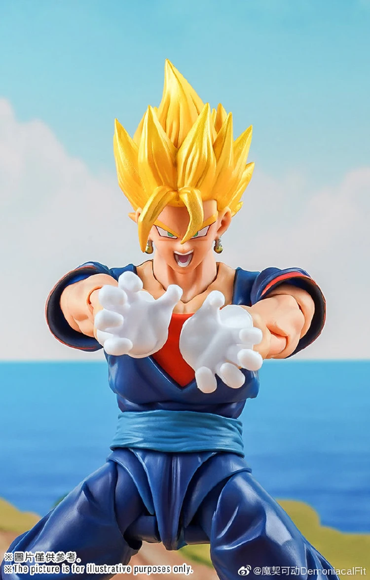 Demoniaca Fit S. H. Figuarts Vegetto эффект часть пакет СВЧ фигурка Модель Кукла Dragon Ball Z DBZ Аниме ПВХ игрушки фигурка