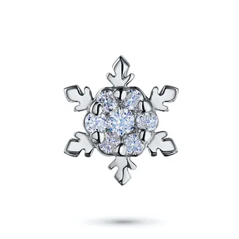 

Pendant in white gold with diamonds