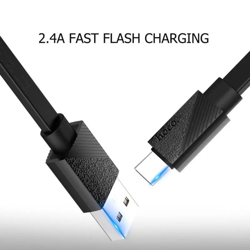 HOCO 1,2 m type-C Micro USB кабель для быстрой зарядки и синхронизации данных для samsung S6 S7 Tablet Android кабели для мобильных телефонов