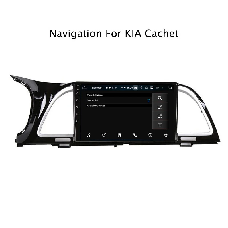 Top 9" Android Octa Core 4G RAM 32G ROM Car Radio Multimedia Player Navigation GPS For Kia Cachet K4 2017 6