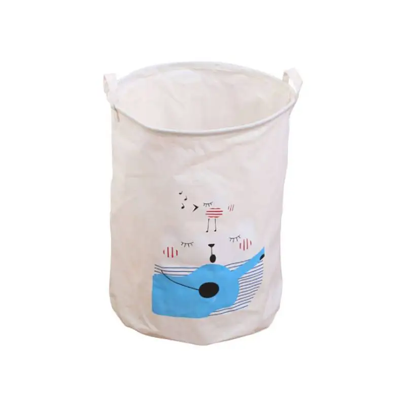 Waterproof Foldable Laundry Hamper Bucket Dirty Clothes Laundry Basket Toy Large Sized Storage Organizer x
