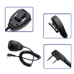 100% Original BaoFeng Walkie Talkie 50km Microphone Speaker For Baofeng UV-5R BF-888S Radio Communication Accessories