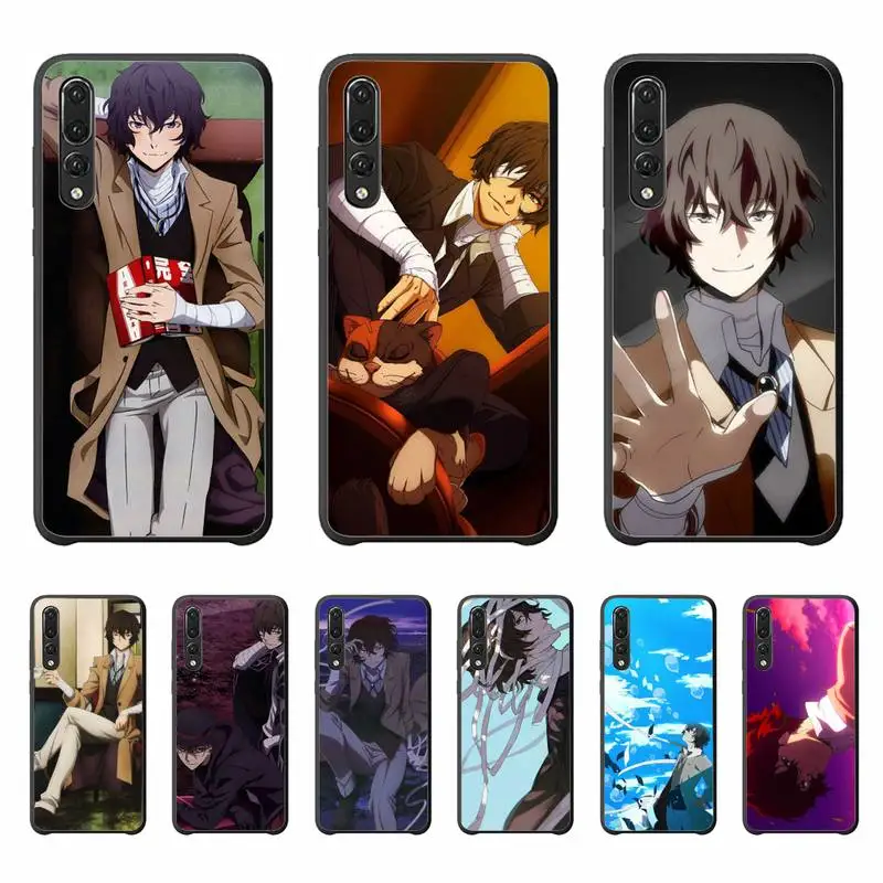Чехол для телефона Maiyaca anime bungou stray dogs Dazai чехол Huawei P20 P30 Pro lite P smart Z Y5 Y6 Y7 Y9 |