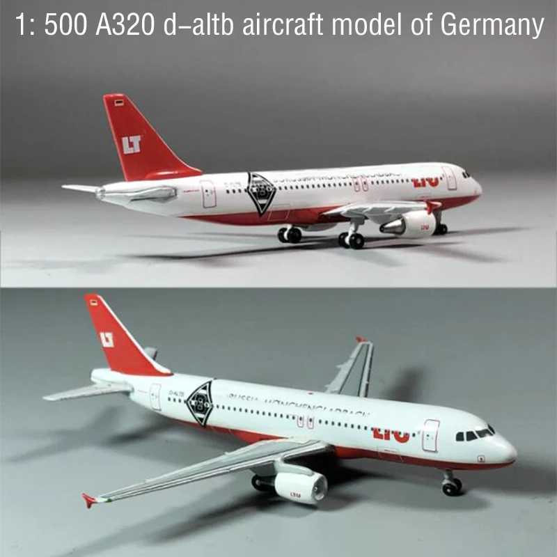 

rare 1: 500 A320 d-altb aircraft model of Germany Alloy static display