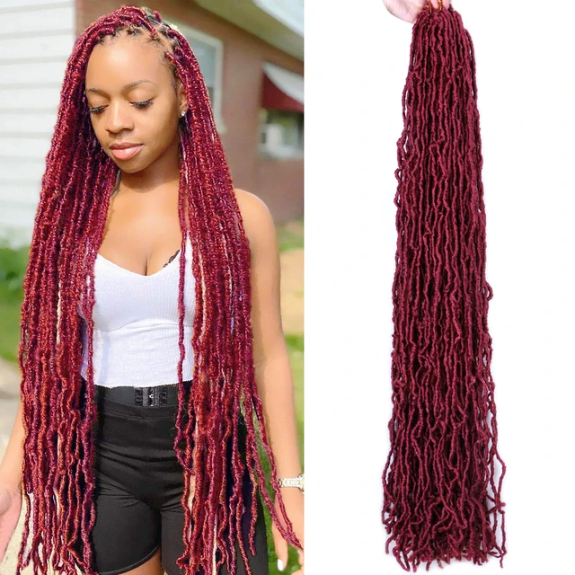 UK Full Head Dreadlock Braids Dread Locs Braiding Hair Extensions Ombre  Crochet