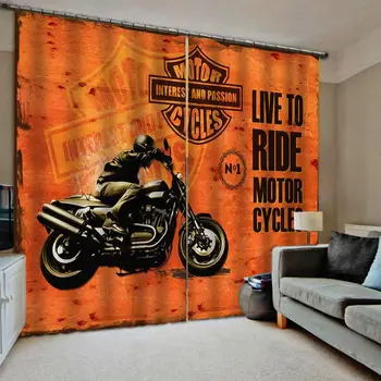 

Modern Window Curtains Drapes 3D Curtains Blackout For Living Room Bedroom Office Hotel Home Wall Decorative Drapes