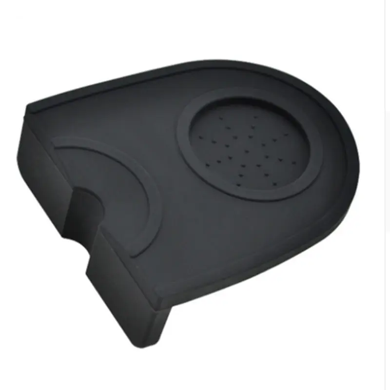 

Safe Silicone Mat Set Latte Art Pen Tamper Tamping Rest Holder Pad 1pcs Black Coffee Espresso