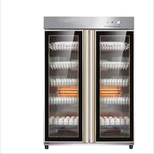 Вертикальная двойная дверь низкотемпературный дезинфекционный шкаф столовая Ресторан Посуда дезинфекционный шкаф коммерческий озон