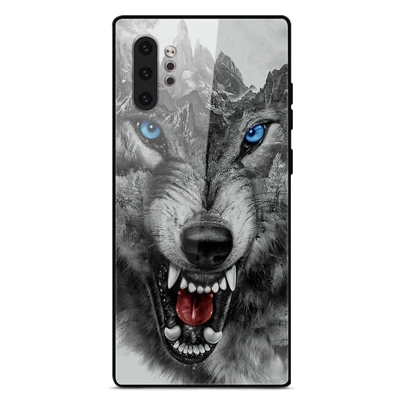 Premium Tempered Glass Protective Phone Case with Hard Back Cover and Bumper Guard