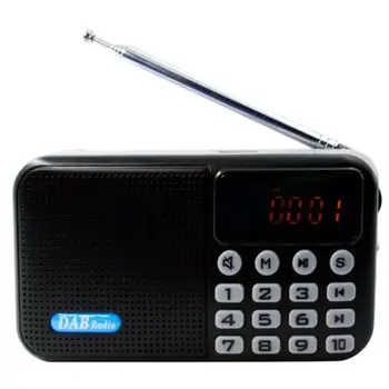 

Digital portable DAB digital radio FM Bluetooth MP3 player multi-function pocketDABradio