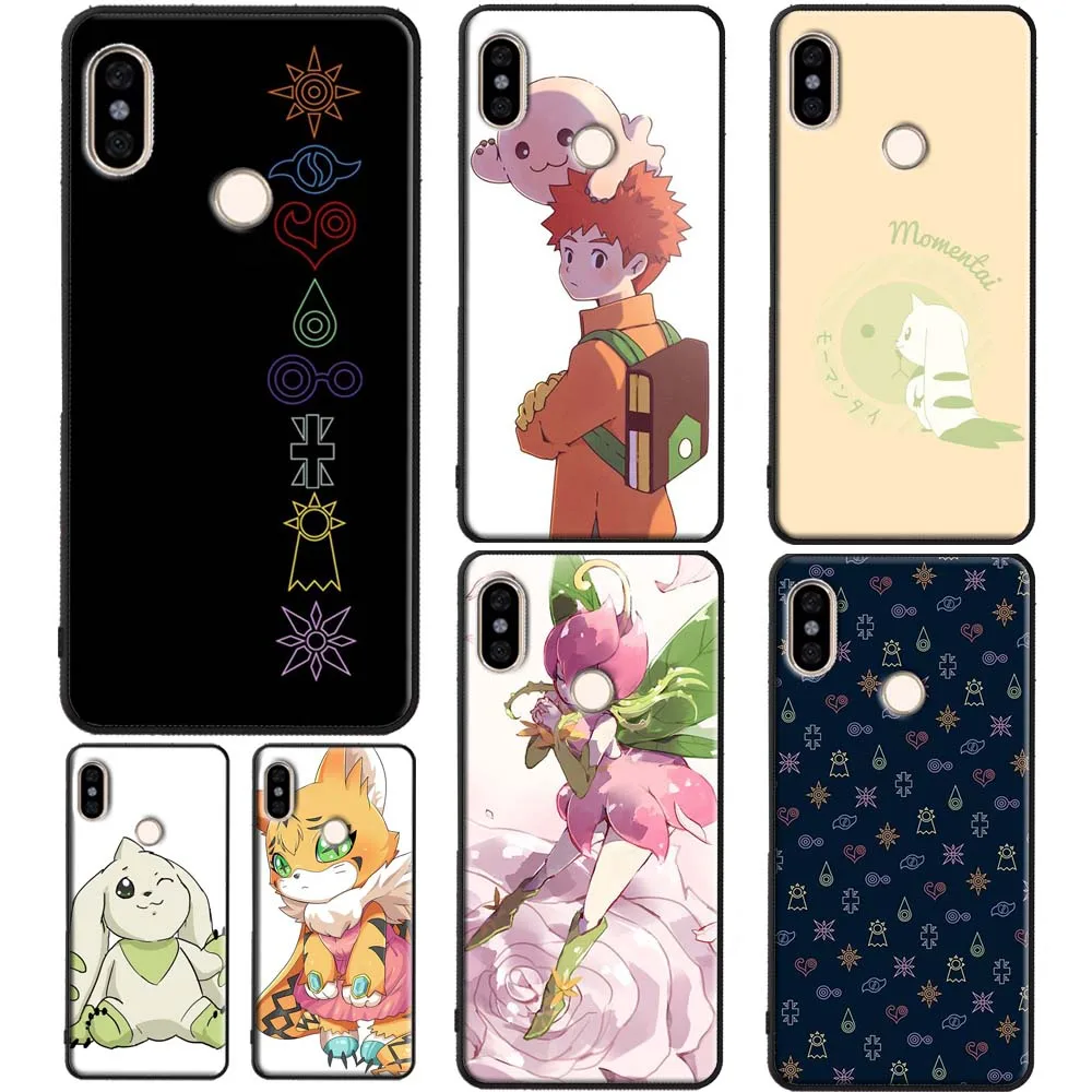 Чехол Digimon Digi Crests для Xiaomi Redmi Note 11 8 9 10 Pro 10S 9A 9T Mi Lite 11T POCO X3 M3 M4 F3 | Мобильные телефоны и