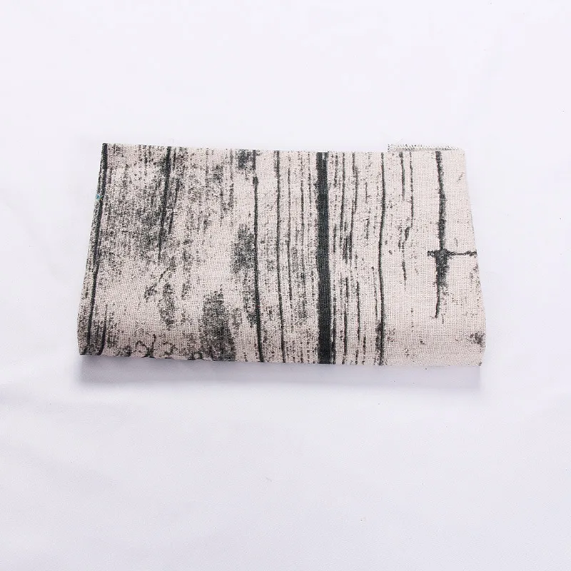 Однослойный сетчатый коврик для стола, салфетки для изысканной фотографии, фон, ткань в скандинавском стиле, скатерть, салфетки для фотосессии - Цвет: Wood grain