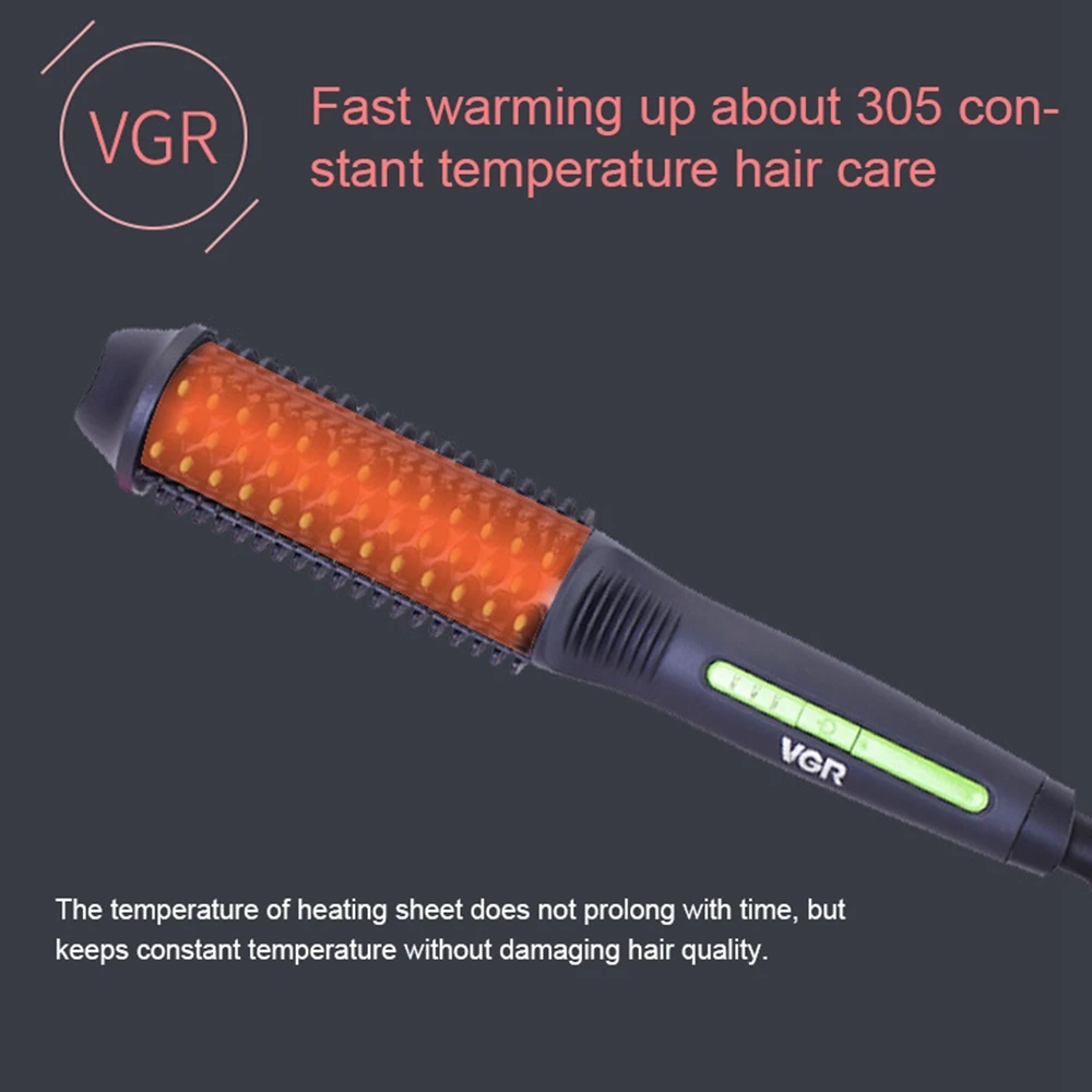 Preise Neue Elektrische Schnell Bart Kamm Tragbare Männer Frauen Haar Richt Pinsel Haar Bart Begradigt Pflege Wärme Pinsel