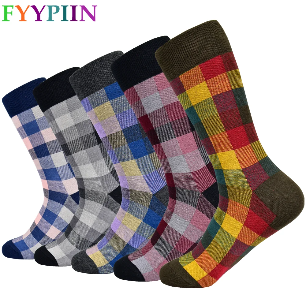 Новые стильные мужские носки модный дизайн повседневные хлопковые для