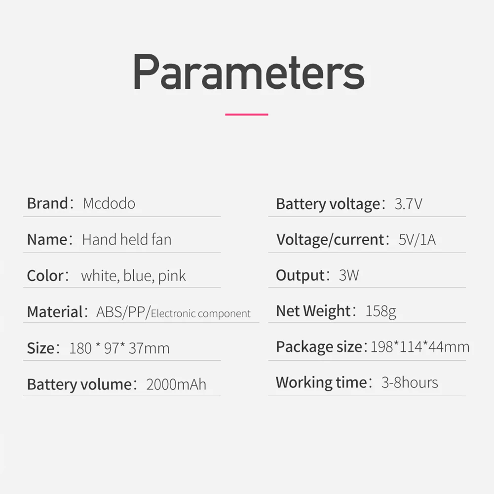 USB аккумулятор вентилятор 3 скорости регулируемый подвесной Мини Ручной Веер перезаряжаемый встроенный аккумулятор 2000 мАч микро USB