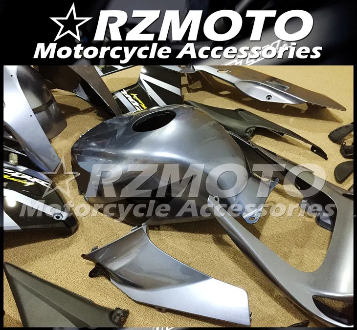4 подарки ABS мотоцикл полный обтекатель комплект подходит для CBR600RR F5 2005 2006 05 06 cbr600 600RR тела набор серый