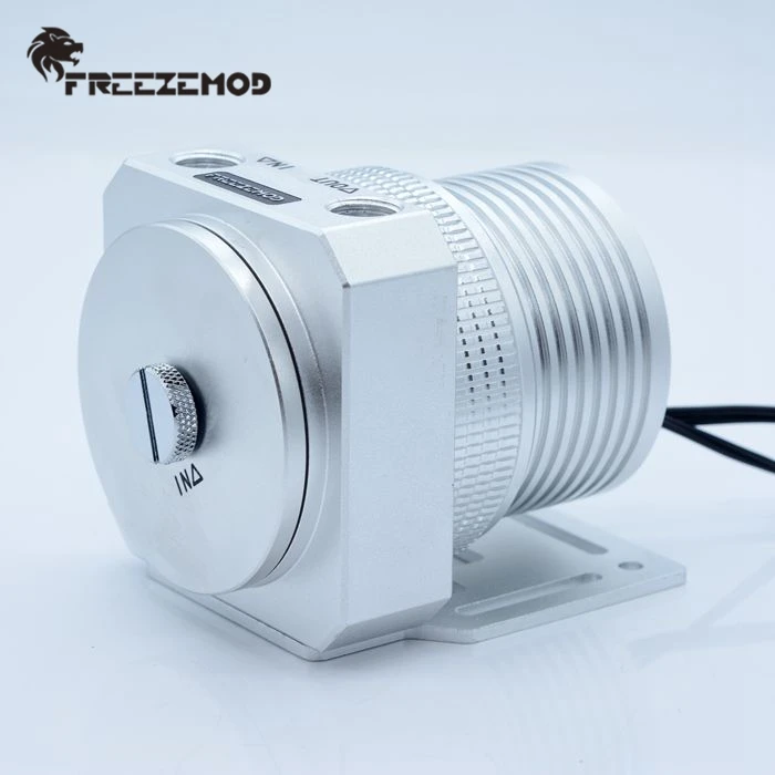 FREEZEMOD компьютерный кулер для воды с магнитной подвеской, полностью металлическая крышка насоса, защита PWM, контроль температуры 1100л. PU-JTD5