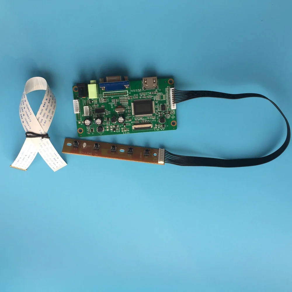 Для NV156FHM-A10 плата контроллера экран дисплей 30Pin HDMI DIY EDP СВЕТОДИОДНЫЙ монитор ЖК-драйвер 1920X1080 комплект VGA 15,6"