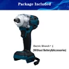 18V Electric Brushless Impact Wrench Rechargeable 1/2 Socket Wrench Power Tool Cordless Without Battery Accessories ► Photo 2/6