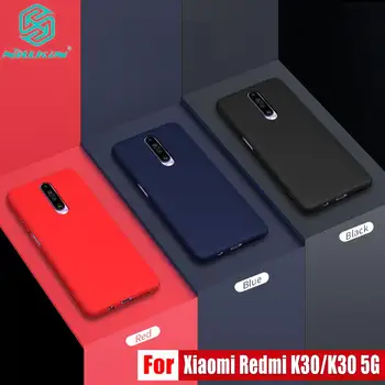 

For xiaomi Poco X2 case cover NILLKIN for Redmi K30 case Silicone Smooth Protective Back Cover for Xiaomi redmi K30 5G