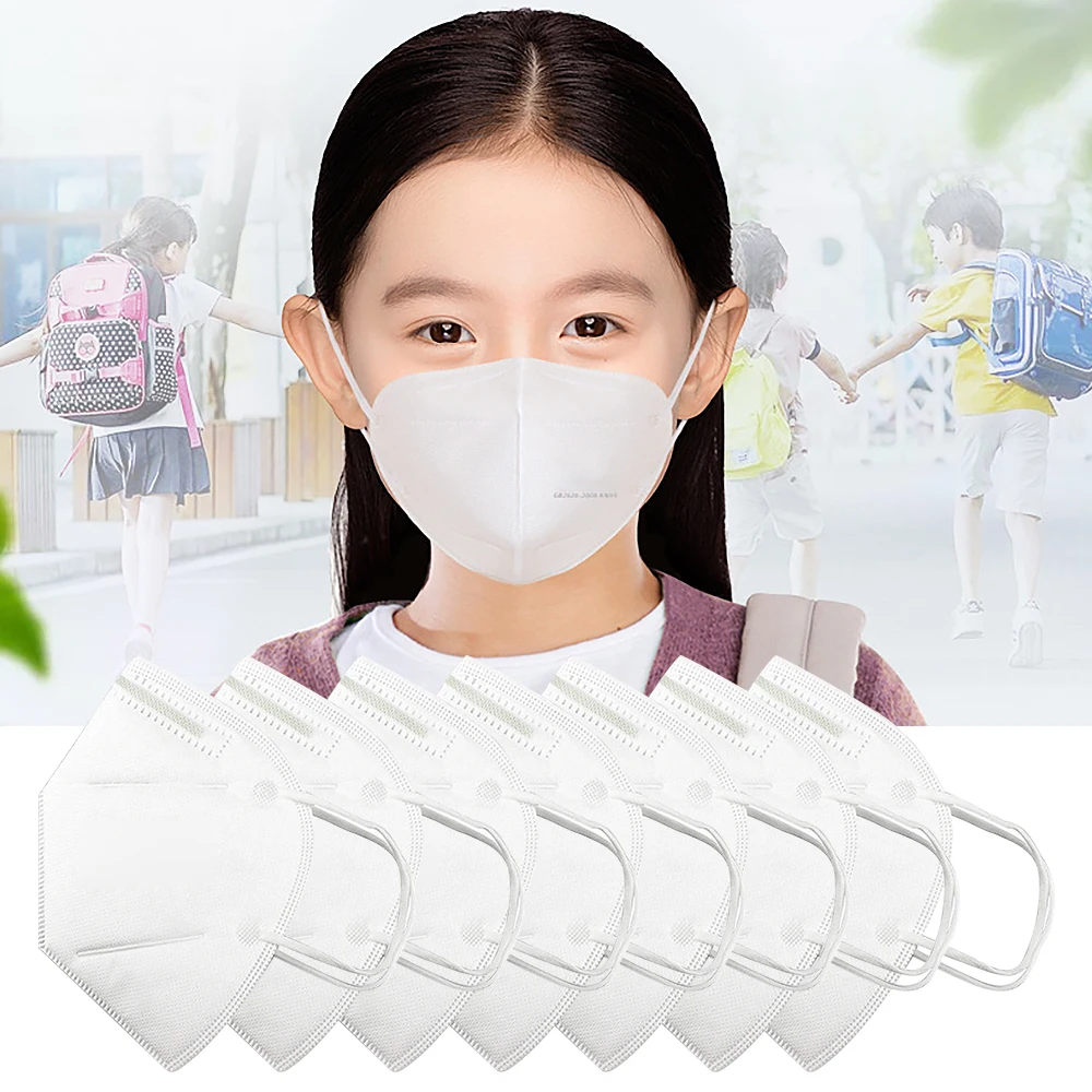 

KN94 Kid masks 50pcs ON STOCK Disposable Dust Masks Without Valve Particulate Respirator for Cleaning, Construction, Woodworking