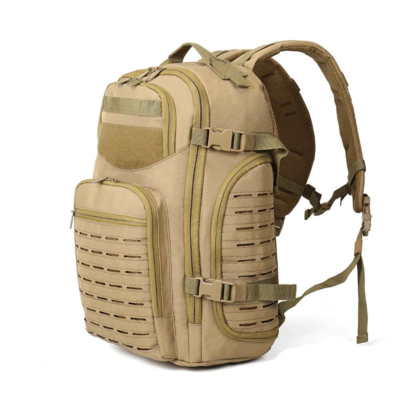 

New Molle Nylon Water Rresistance Army Fan Tactical Camouflage Bag Outdoor Hiking Camping Multi-Function Large Capacity Backpack