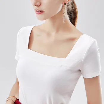 

T shirt Shirt Red Blessed Feather Gray Print O-Neck Tees Ladies 2020 Casual Female Top