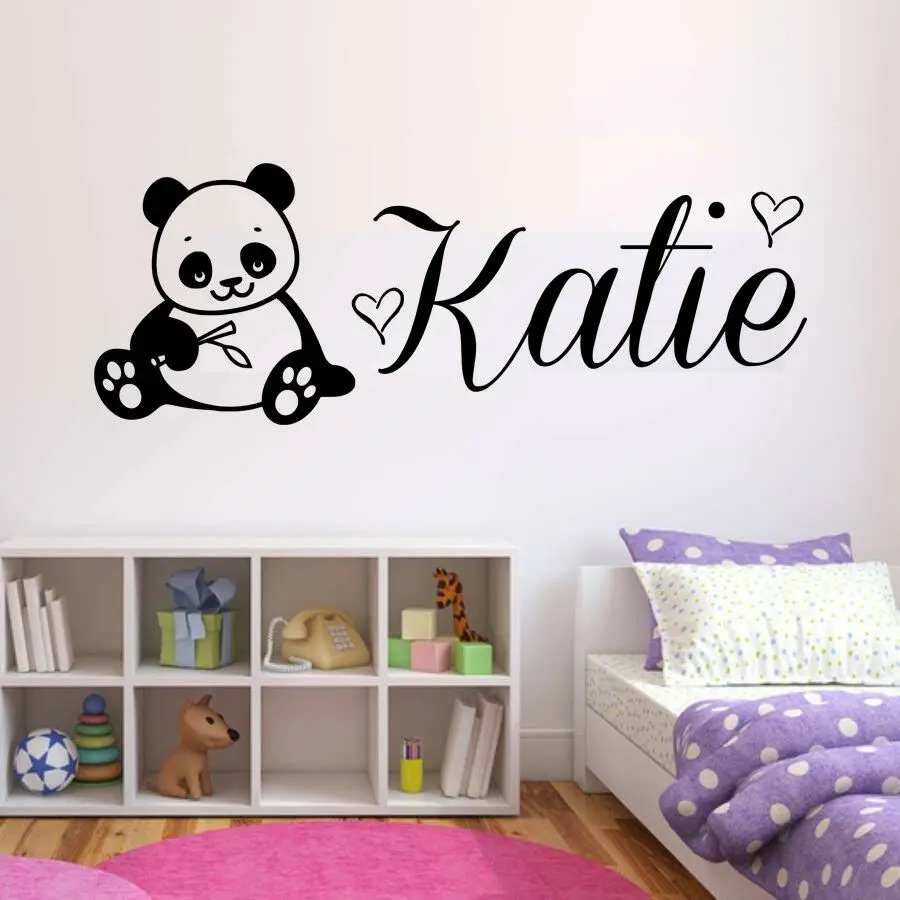 wall art Transfer Kids Bedroom Ship with Any Personalised Name wall sticker 
