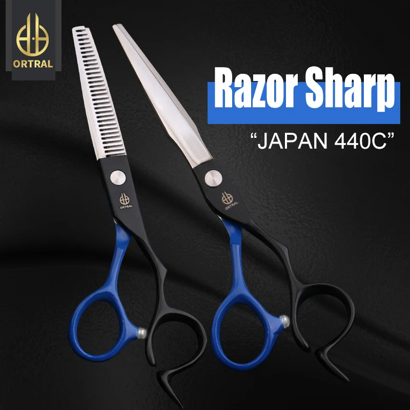 

2019 NEW 6 inch hair scissors barber shears professional Hairdressing high quality Cutting Thinning Styling Tools barbershop