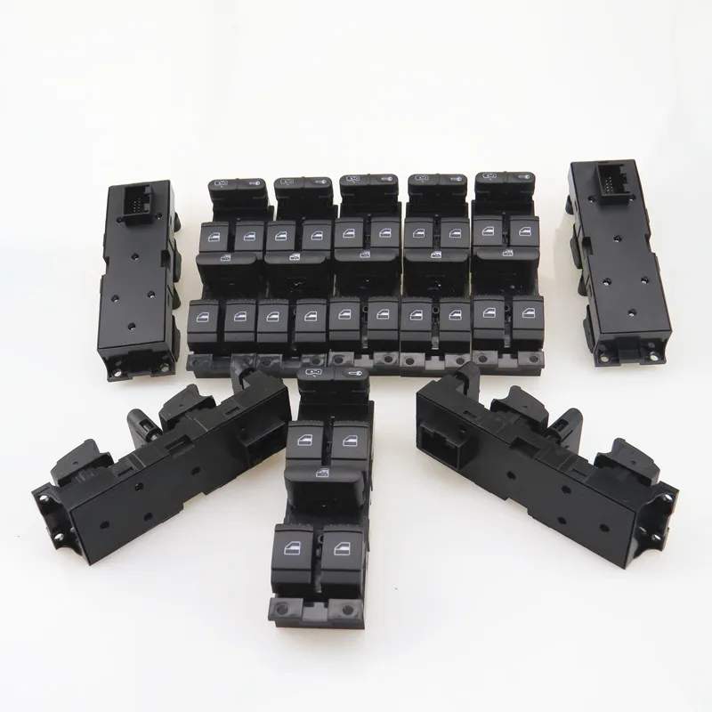 

AZQFZ Car Power Window Switch Electronic Button New For VW Passat B5 Jetta MK4 Golf 4 MK4 1998-2005 1J4 959 857 D 1J4 959 857D