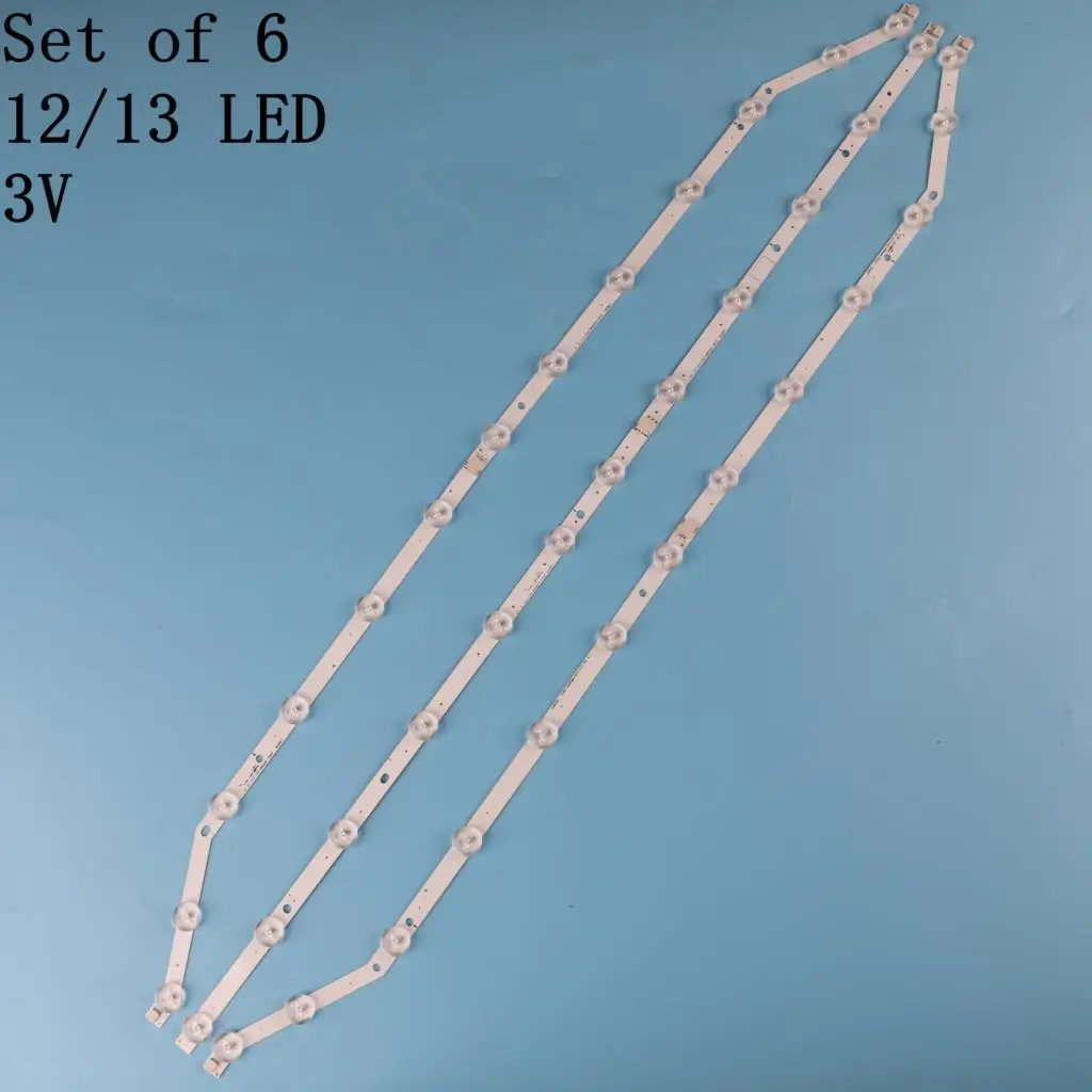 New Kit)3pcs 12/13LED 76CM LED strip for Samsung TV UN40H5203AF 2013SVS40 LM41-00001V LM41-00001W D3GE-400SMA-R2 D3GE-400SMB-R2