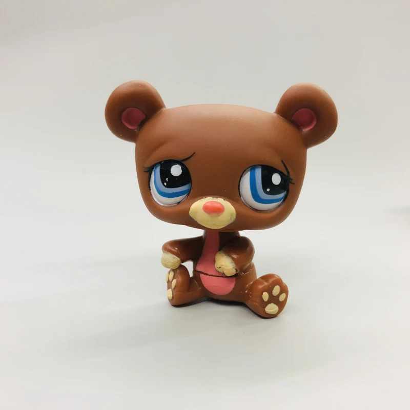 Оригинальные милые игрушки, прекрасный Petshop, животное, животное, очки, медведь, панда, енот, самая маленькая фигурка, кукла, маленький подарок, игрушка для девочки - Цвет: Z