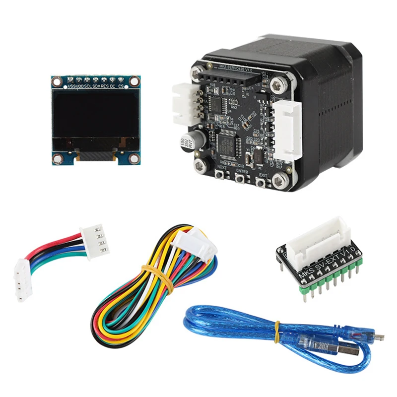 ABKT STM32 3d принтер замкнутый контур шаговый двигатель NEMA17 MKS SERVO42B с адаптером