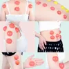12pcs Silicone Vacuum Cupping Set Massage Acupoint Cans Rubber Full Body Different Size Jar Relaxation 4