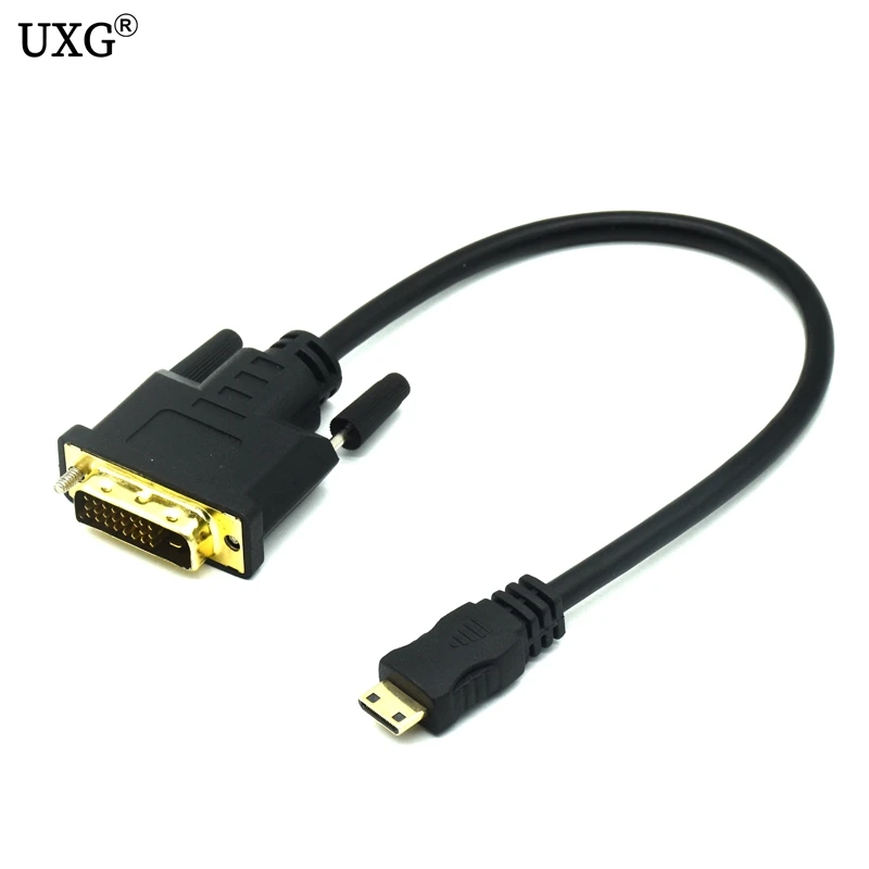 Кабель DVI 24 + 5pin штекер-мини HDMI-и Vga штекер цифровой свинцовый PC LCD HD TV позолоченный 0