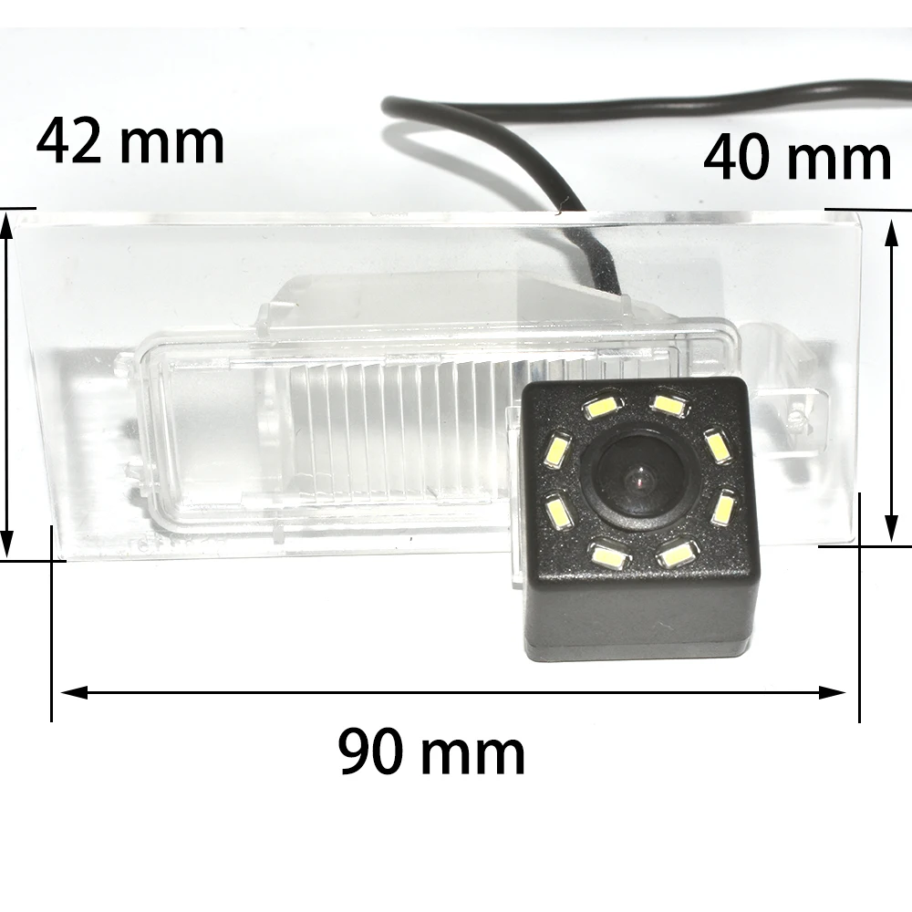 ZJCGO HD CCD Автомобильная камера заднего вида для парковки ночного видения Водонепроницаемая камера для Dodge Дротика PF для Fiat Viaggio 2012