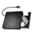 Внешний DVD - привод USB 3.0, Портативный CD DVD /-RW Оптический Привод Burner Writer для Windows 10/8 / 7 Ноутбук Настольный(Черный)