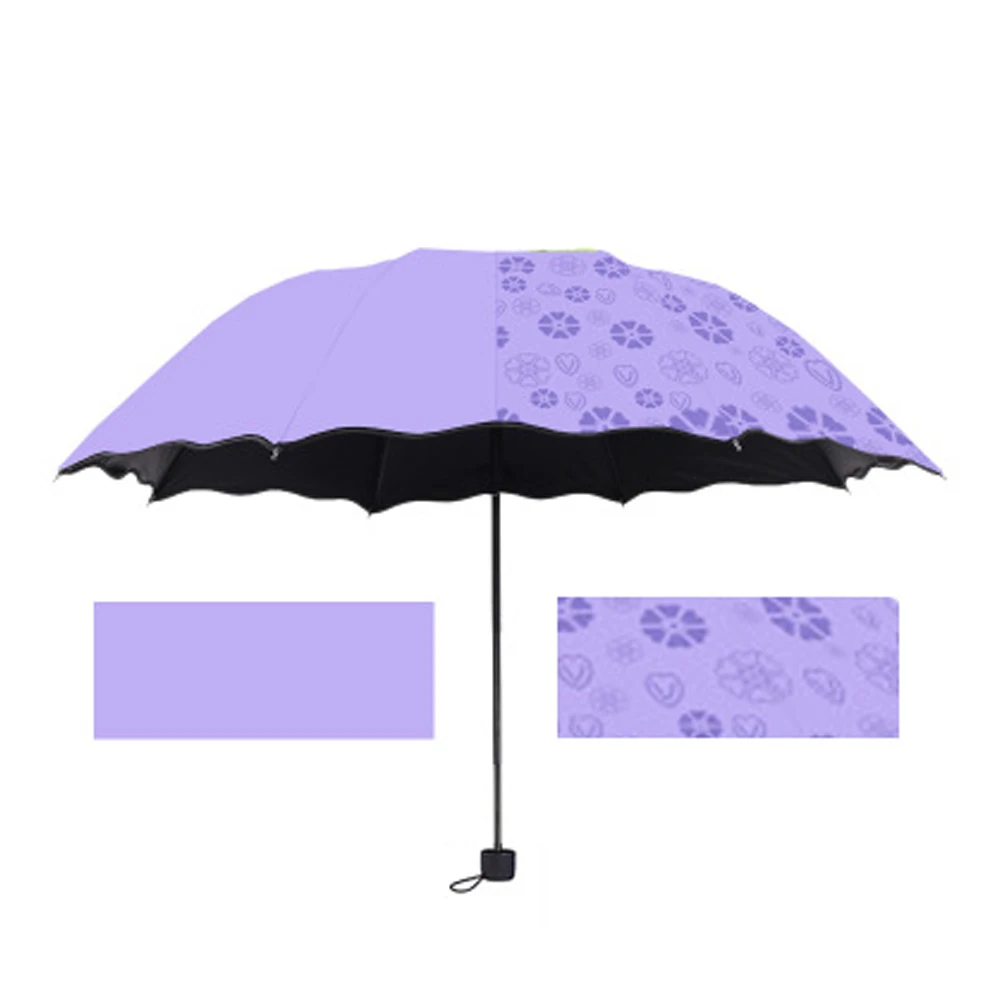 Зонт от УФ лучей зонт солнца волшебный цветочный купол Солнцезащитный