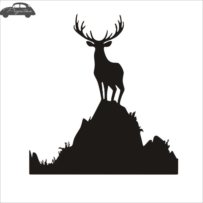 Pegatina Hunt Buck Decal Hunting Club Sticker Hollow Sticker Hunter Car Window Vinyl Decal Funny Poster Motorcycle