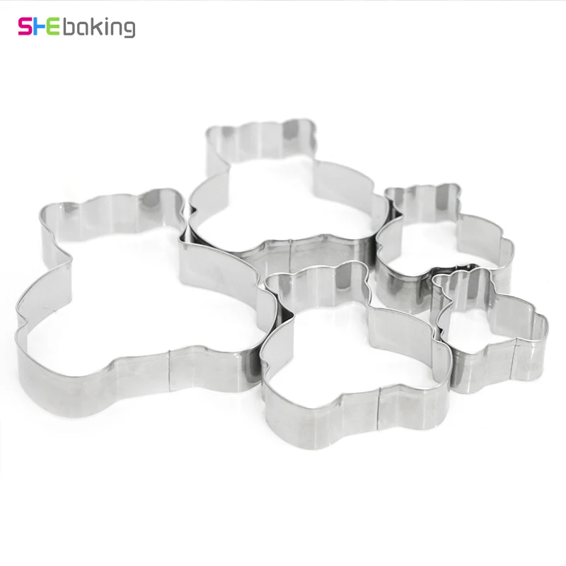 C1787SS 5件套小熊蛋糕模 (5)