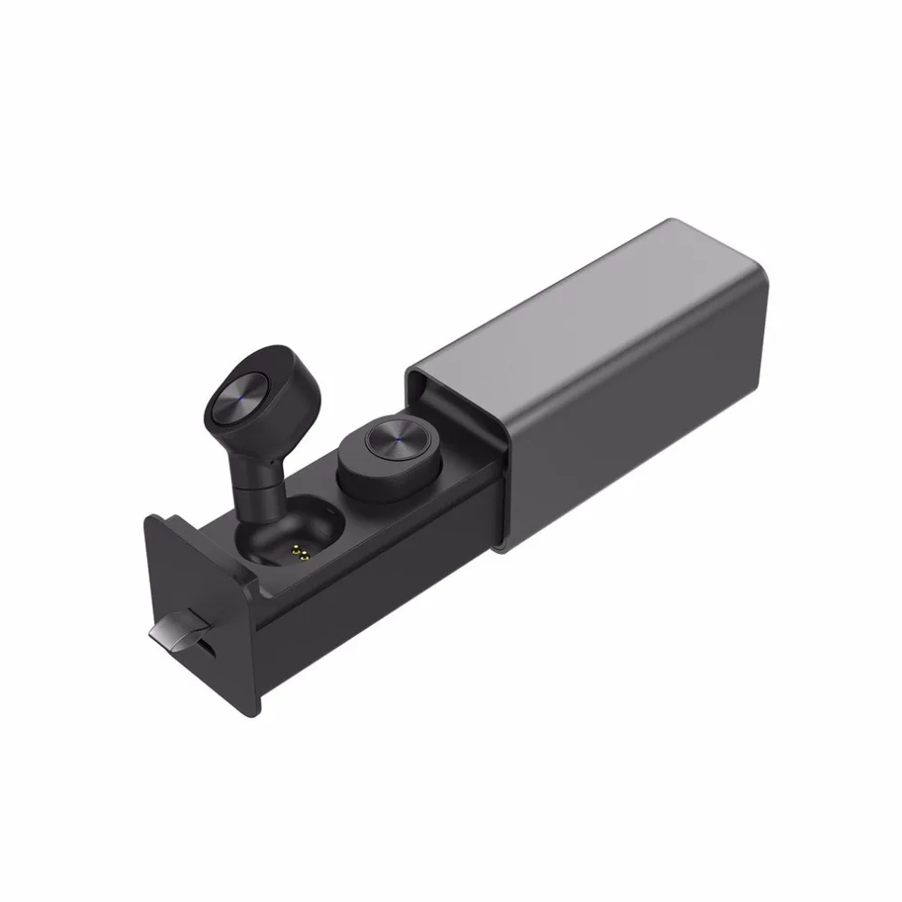 QP-W10 Bluetooth V4.2 Близнецы настоящие беспроводные наушники-вкладыши с одним ключом управления наушники с магнитным зарядным устройством